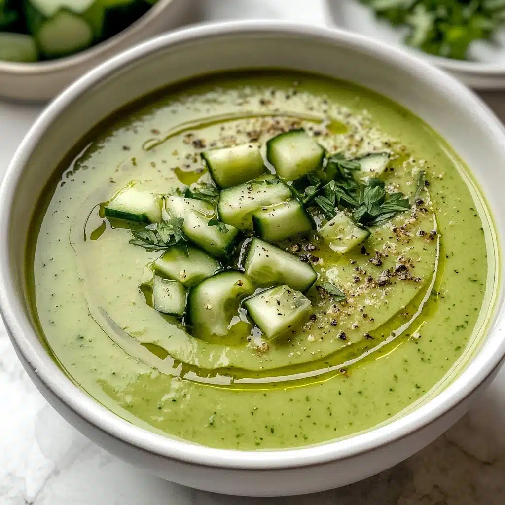 Cold Cucumber Soup Recipe - Recipe Image