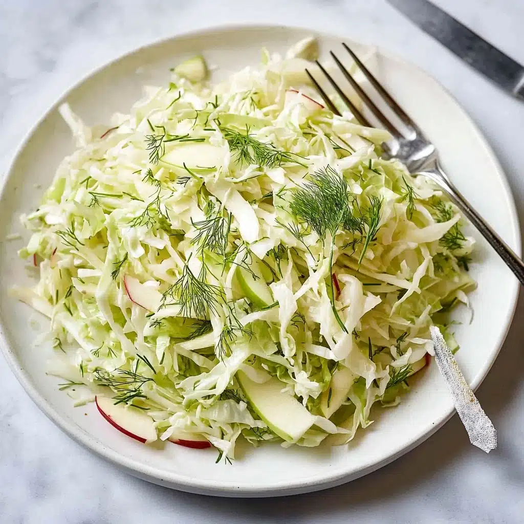 No Mayo Coleslaw with Fennel, Apple, and Dill Recipe - Recipe Image