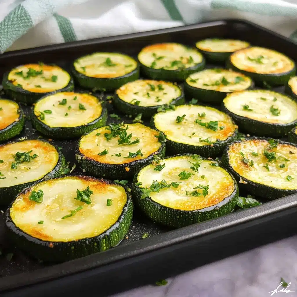 Parmesan Roasted Zucchini Recipe - Recipe Image