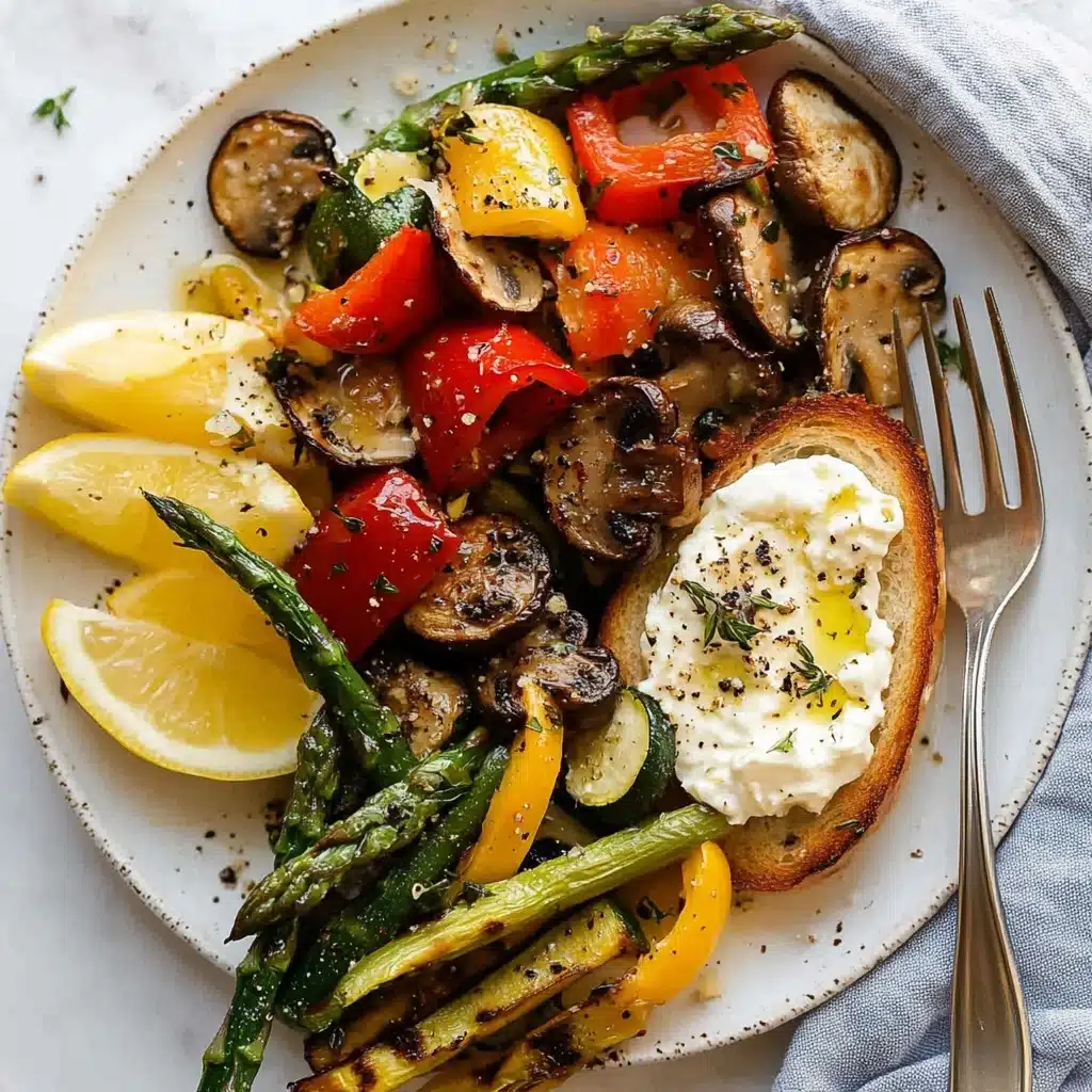 Incredible BBQ Grilled Vegetables - marinated! Recipe - Recipe Image