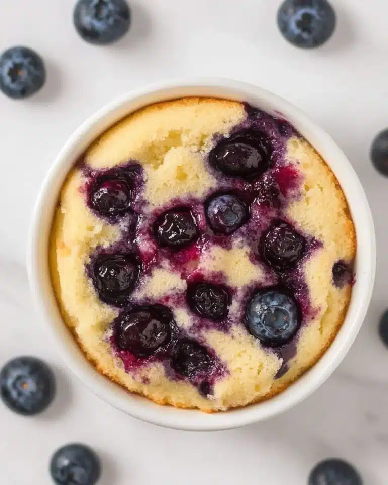 Blueberry Mug Cake Recipe
