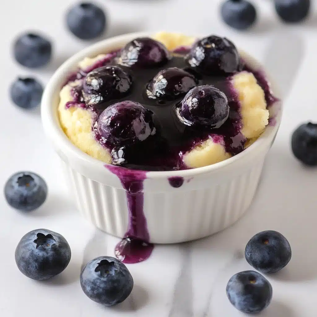 Blueberry Mug Cake Recipe - Recipe Image