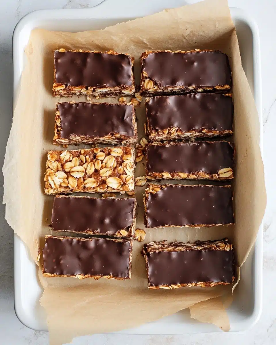 No Bake Granola Bars Recipe - Recipe Image