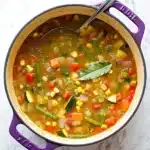 Summer Minestrone Soup Recipe