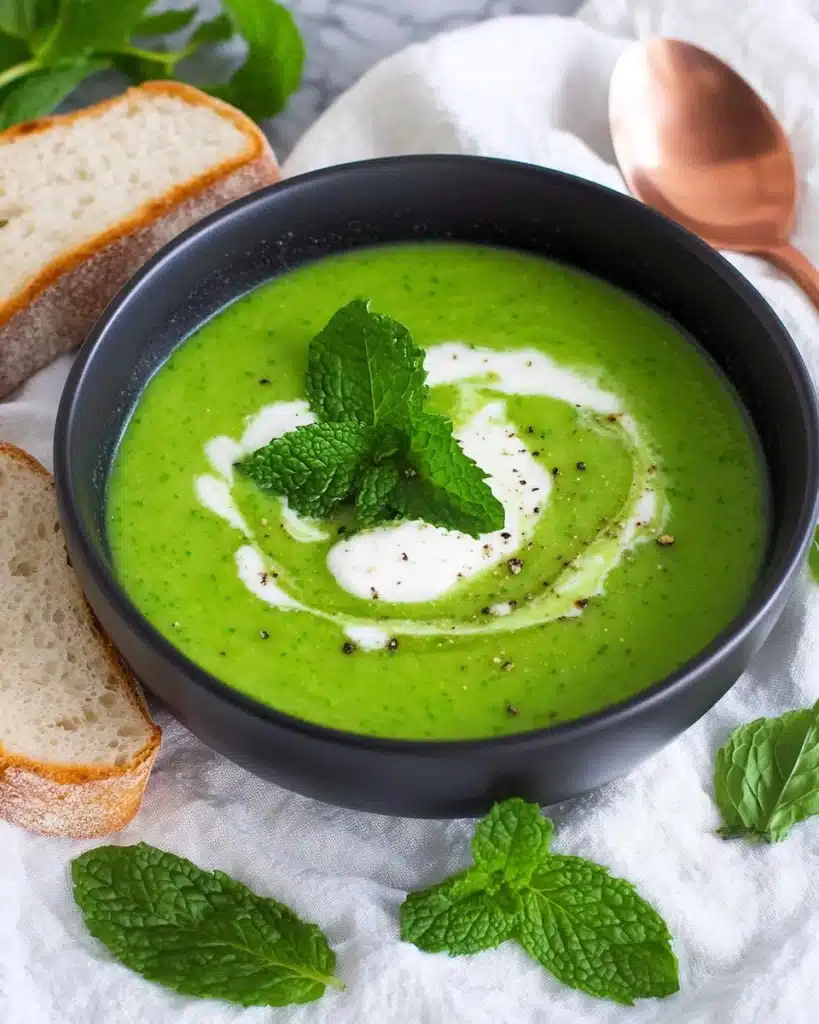 Summer Pea Soup Recipe