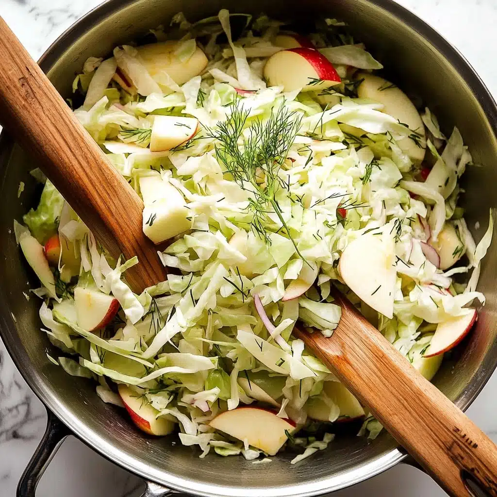 No Mayo Coleslaw with Fennel, Apple, and Dill Recipe - Recipe Image