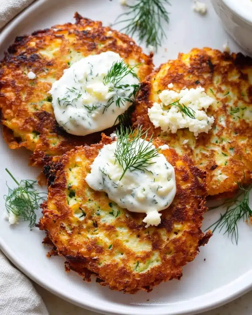 Healthy Zucchini Fritters Recipe