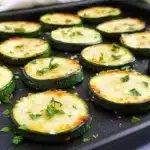 Parmesan Roasted Zucchini Recipe