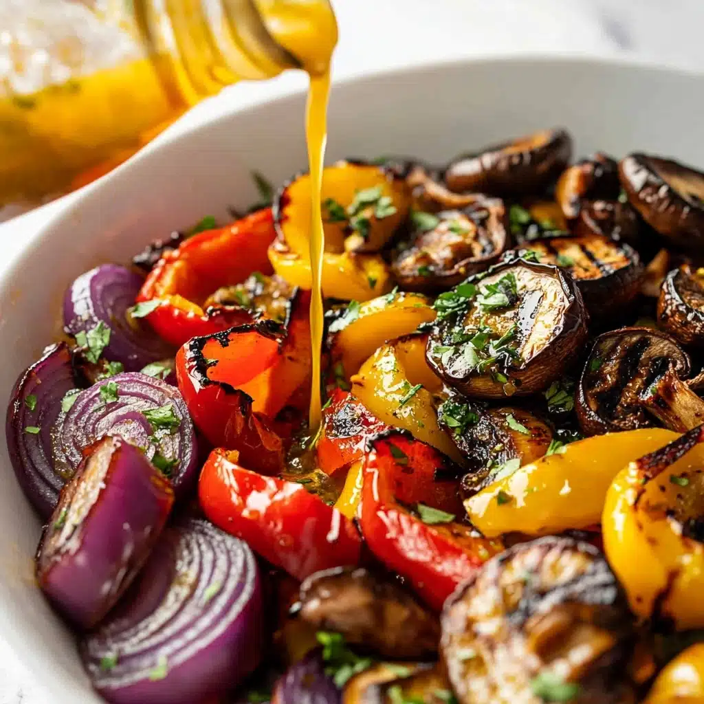Incredible BBQ Grilled Vegetables - marinated! Recipe - Recipe Image