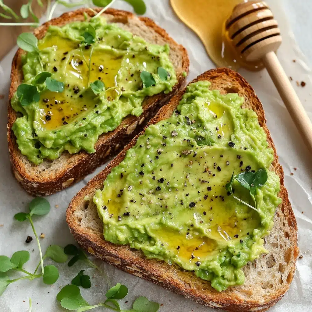 Avocado Toast With Hot Honey Recipe - Recipe Image