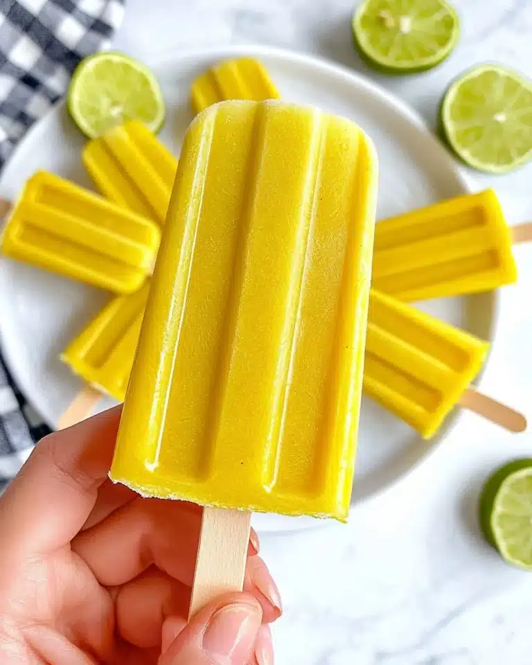 Mango Popsicles Recipe