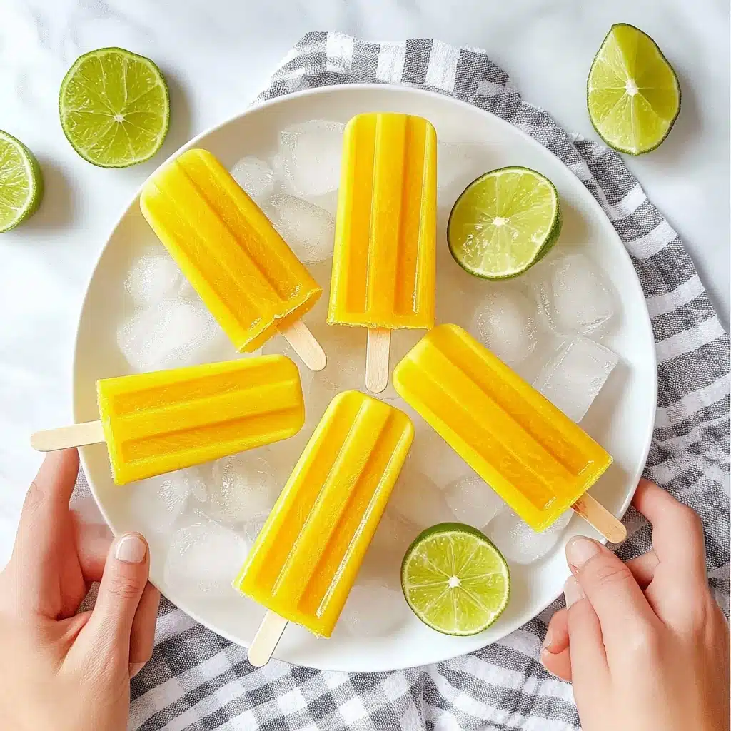 Mango Popsicles Recipe - Recipe Image