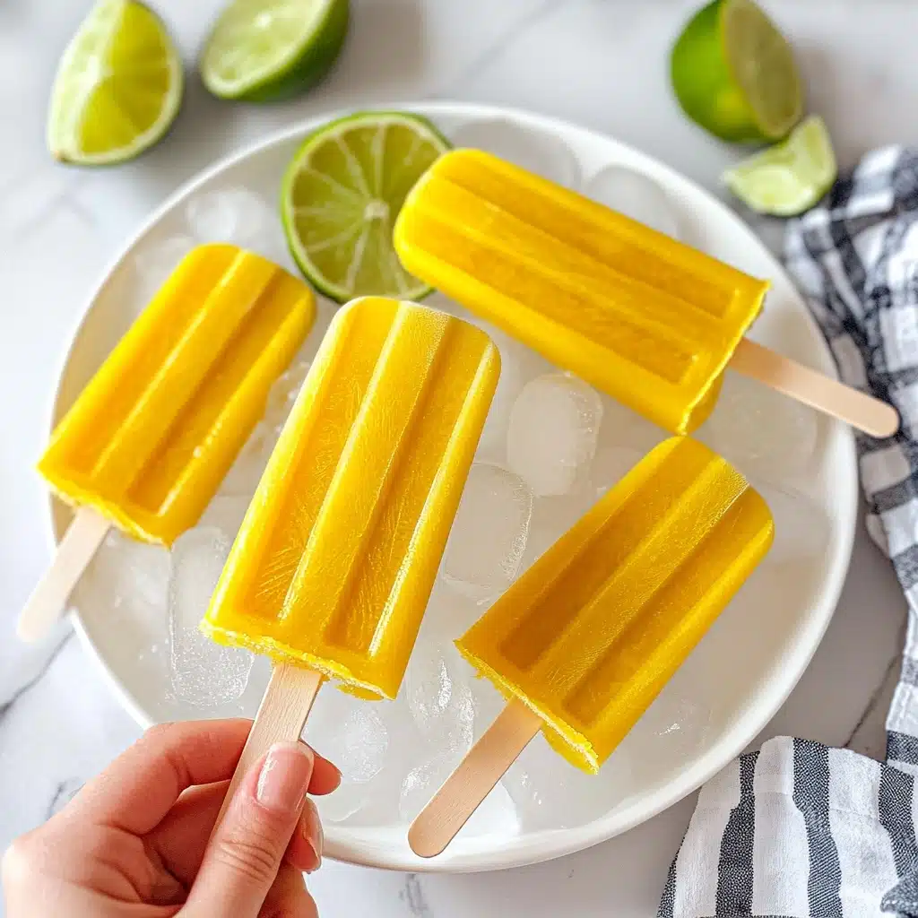 Mango Popsicles Recipe - Recipe Image