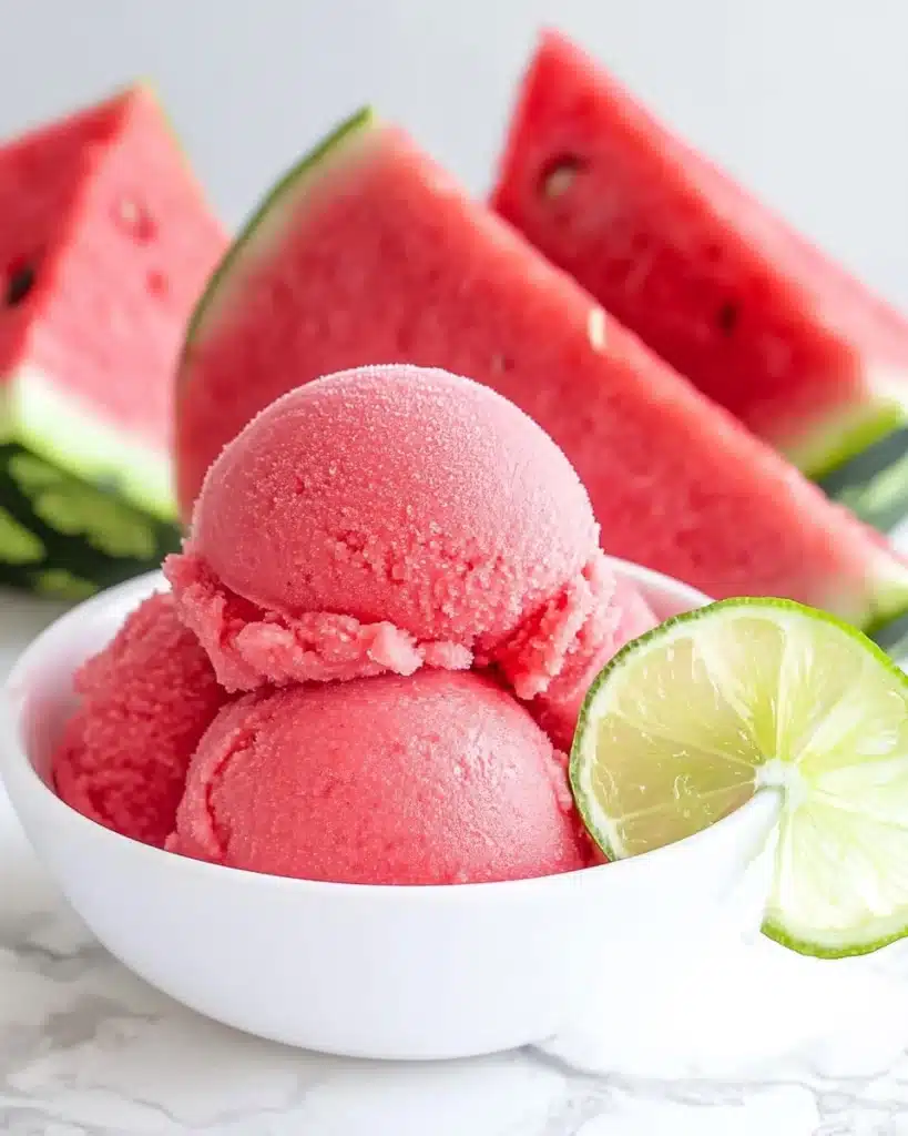 Watermelon Sorbet Recipe