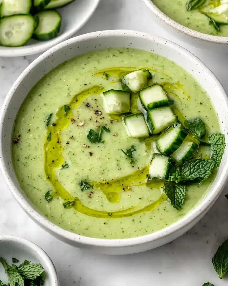 Cold Cucumber Soup Recipe