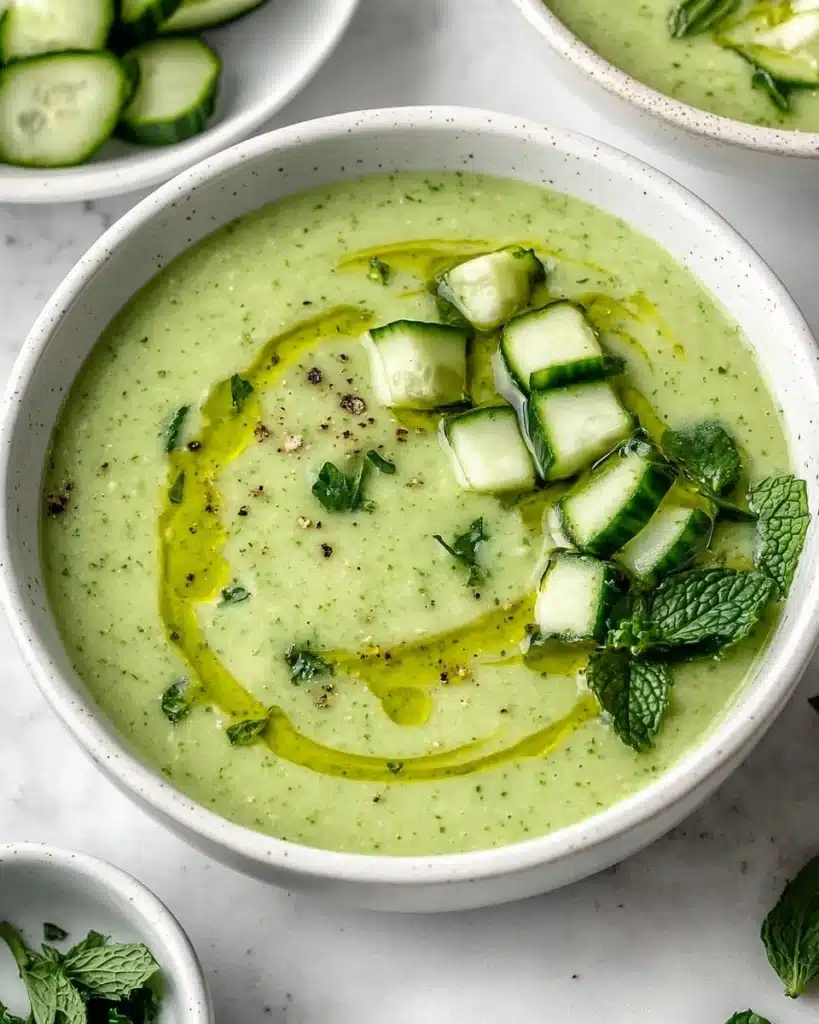 Cold Cucumber Soup Recipe