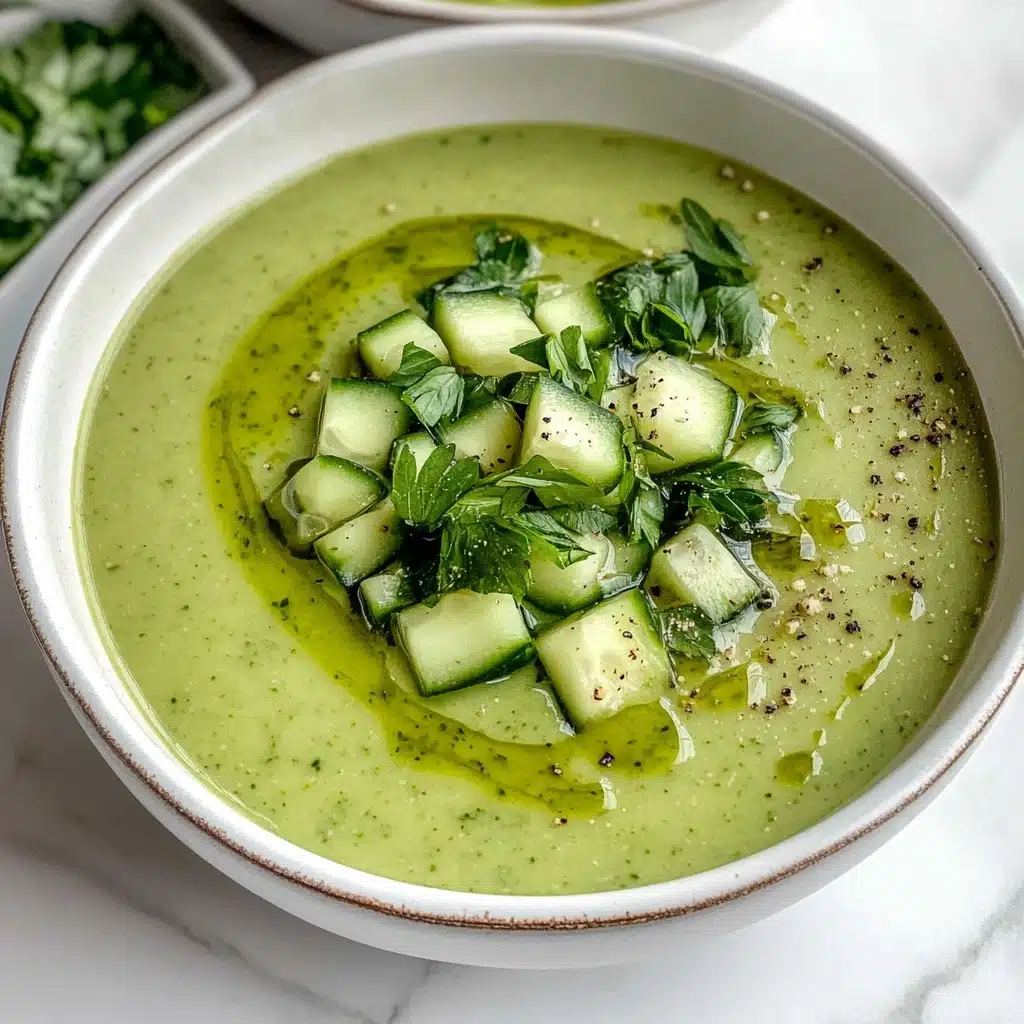 Cold Cucumber Soup Recipe - Recipe Image