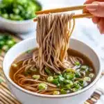 Chilled Soba Noodle Soup Recipe