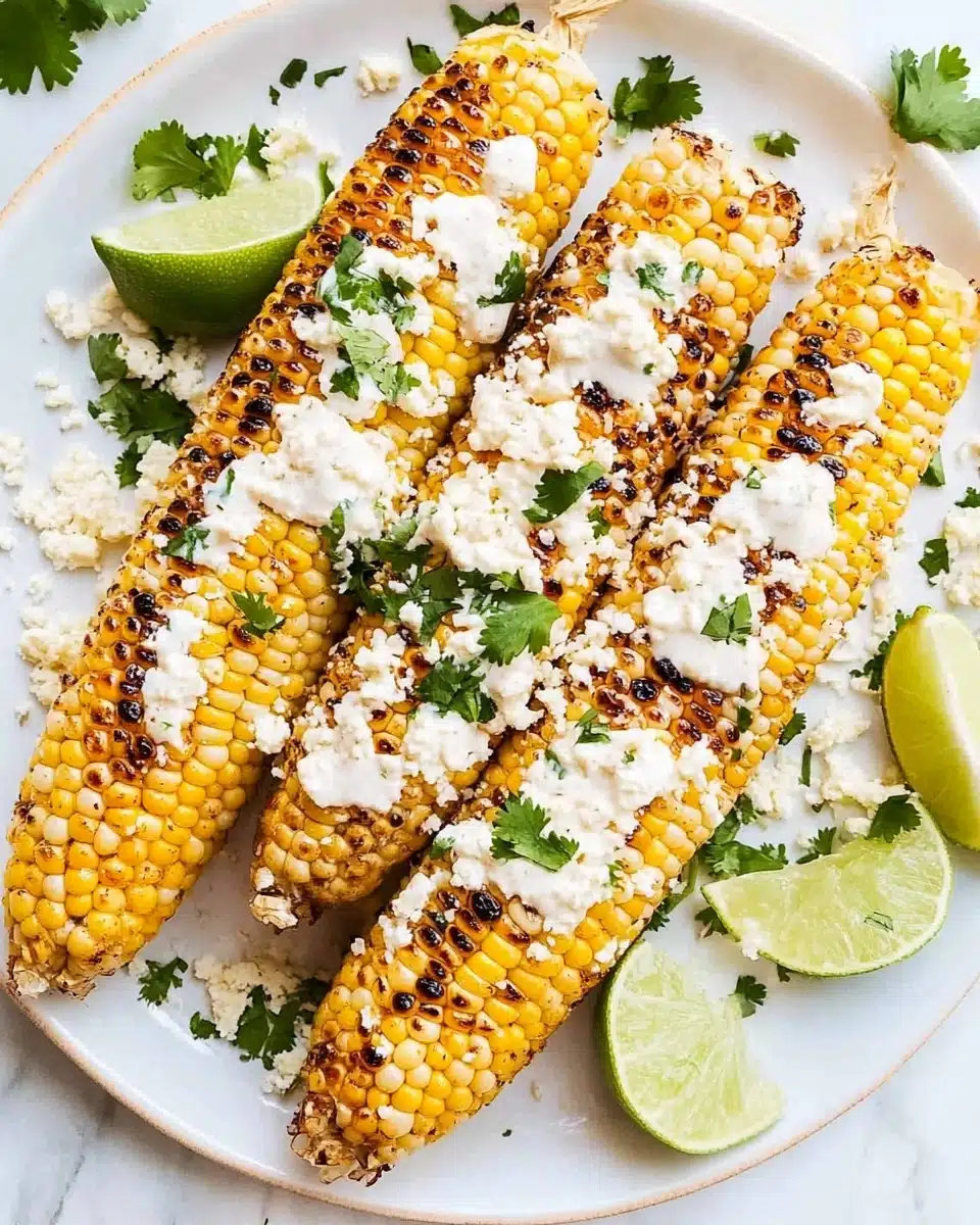 Grilled Mexican Street Corn Recipe - Recipe Image