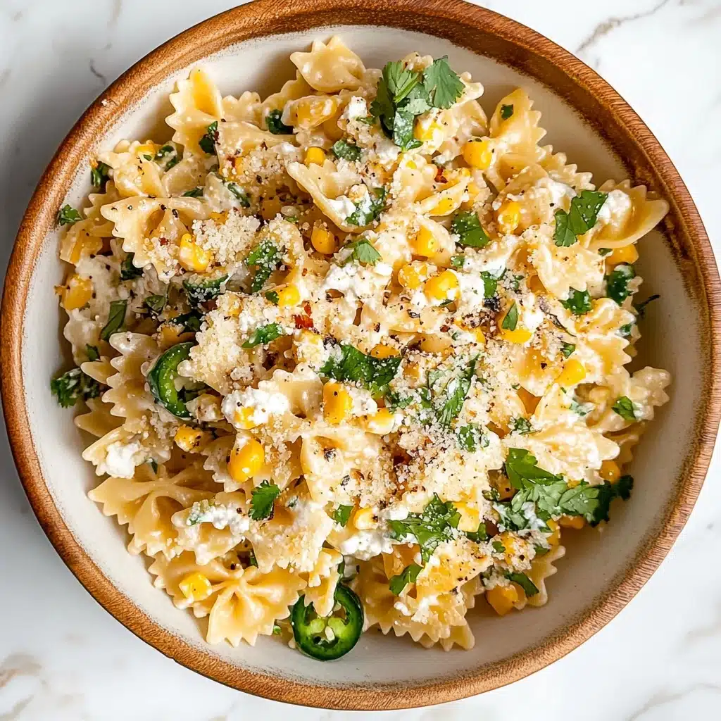 Mexican Street Corn Pasta Salad Recipe - Recipe Image