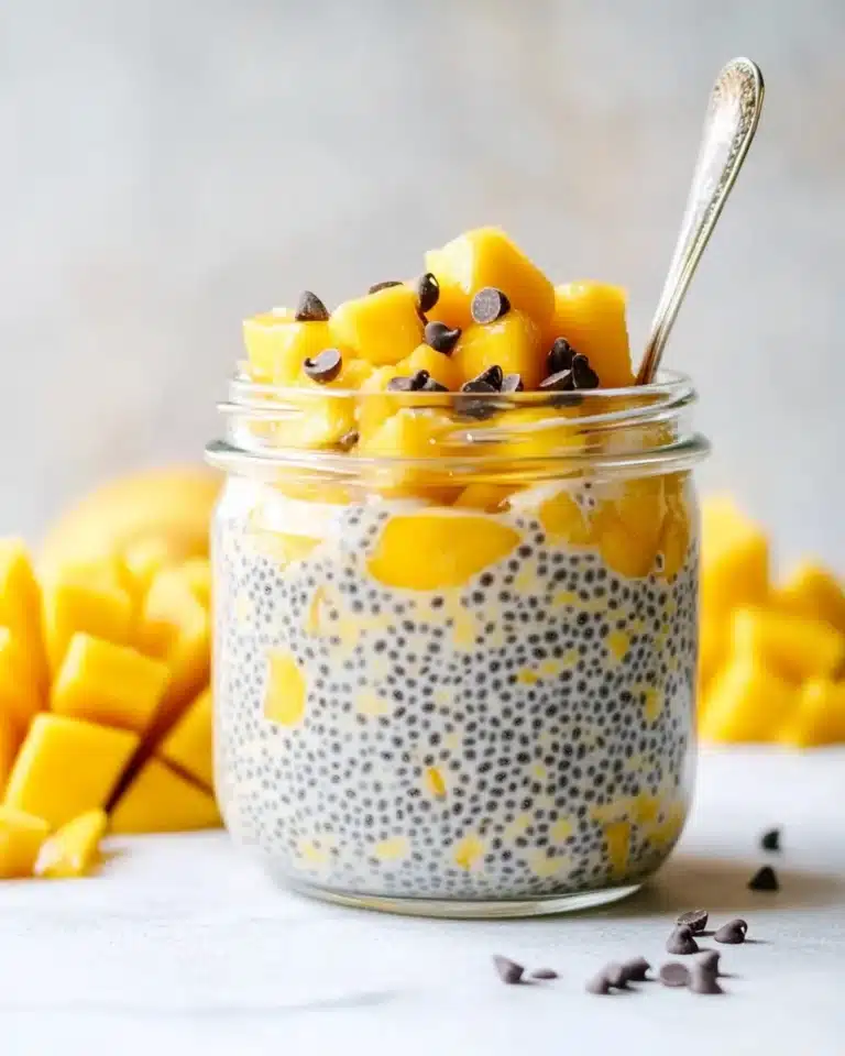 Mango Coconut Chia Pudding Recipe