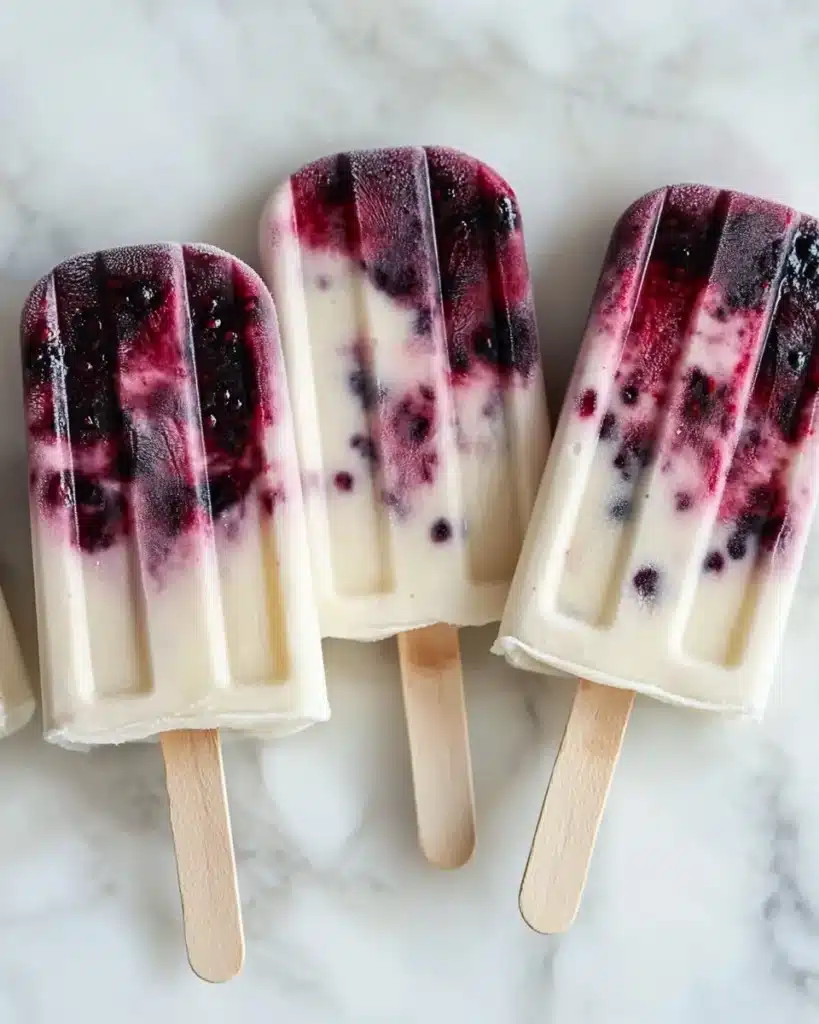 Yogurt Parfait Breakfast Popsicles Recipe