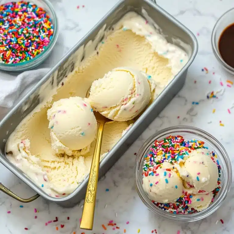 No Churn Vanilla Ice Cream Recipe