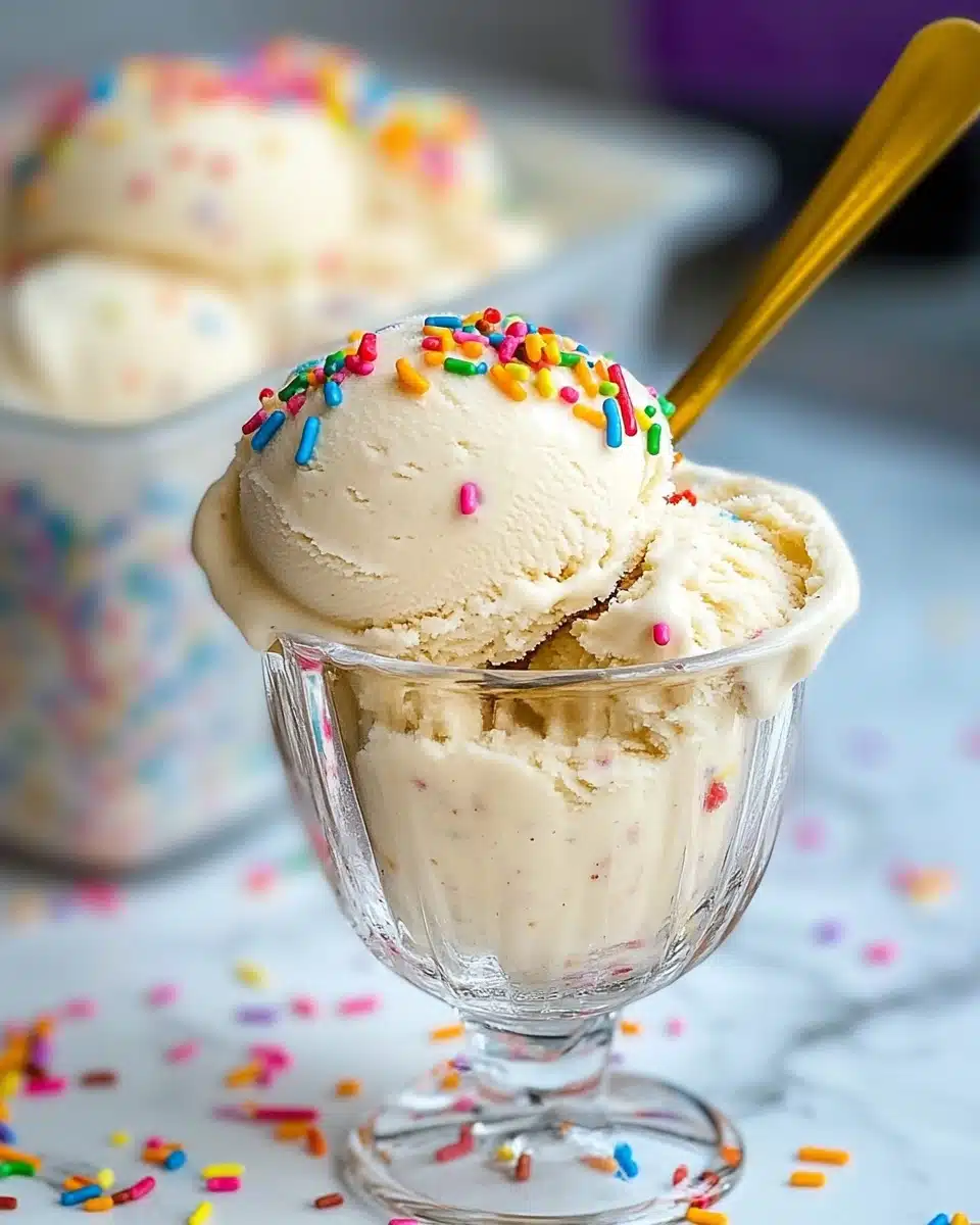 No Churn Vanilla Ice Cream Recipe - Recipe Image