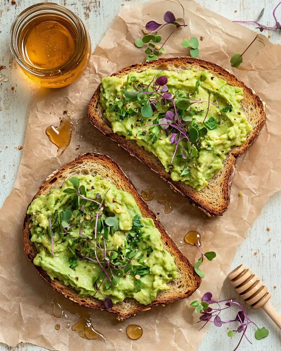 Avocado Toast With Hot Honey Recipe