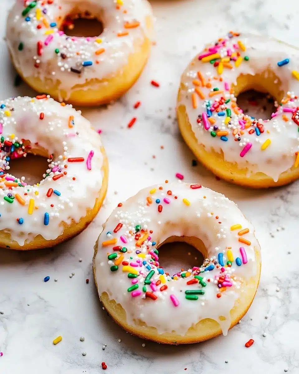 Sprinkle Donuts Recipe - Recipe Image