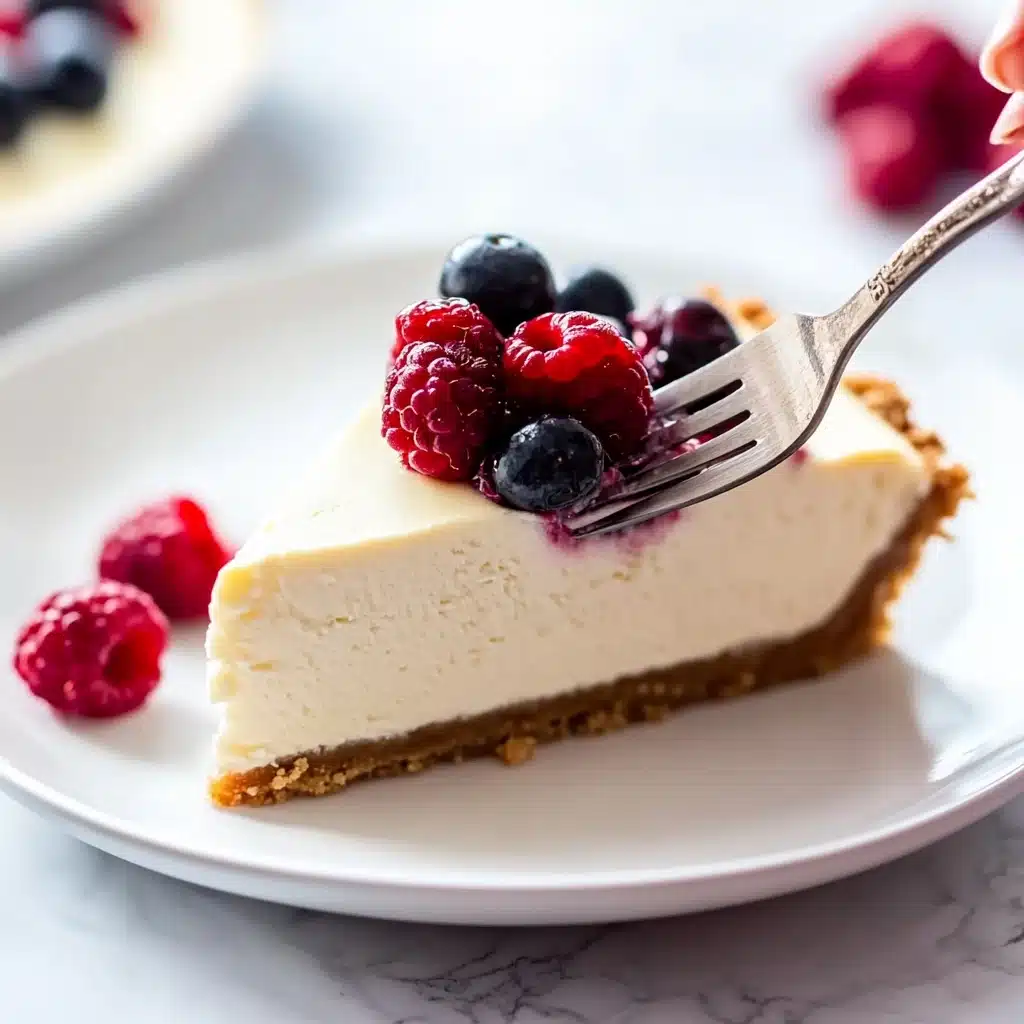 Easy No-Bake Cheesecake Recipe - Recipe Image