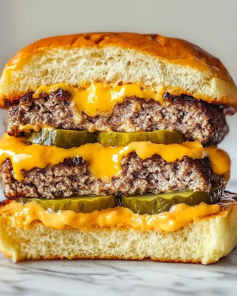 Juicy Lucy Burgers Recipe