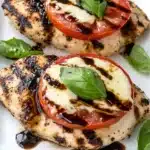 Caprese Grilled Chicken with Balsamic Glaze Recipe