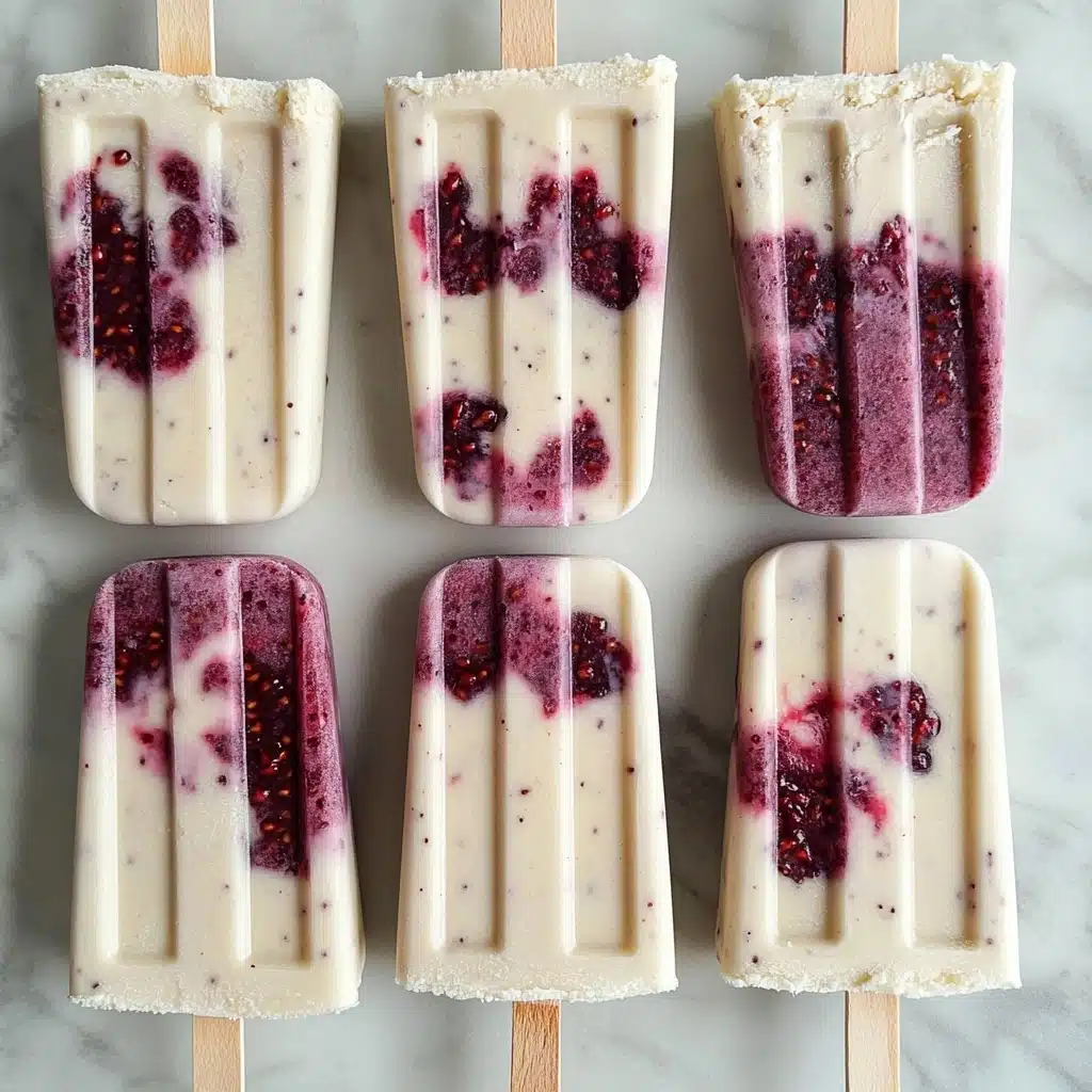 Yogurt Parfait Breakfast Popsicles Recipe - Recipe Image