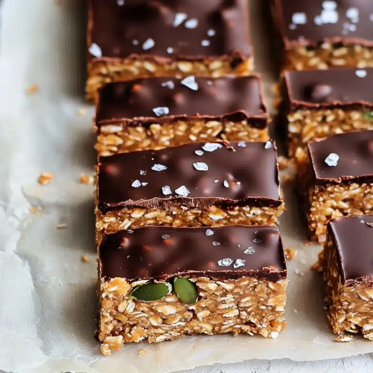 No Bake Granola Bars Recipe