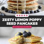 Lemon Poppy Seed Pancakes Recipe