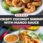 Coconut Shrimp / Prawns with Spicy THAI Mango Sauce Recipe