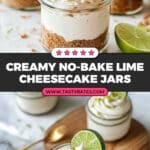 No Bake Key Lime Pie Cottage Cheesecake Jars Recipe