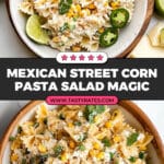 Mexican Street Corn Pasta Salad Recipe