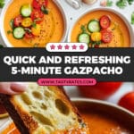 5-Minute Gazpacho Recipe