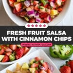Fruit Salsa with Cinnamon Chips Recipe