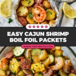 Cajun Shrimp Boil Foil Packets Recipe