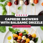 Caprese Skewers Recipe
