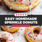 Sprinkle Donuts Recipe