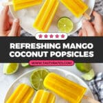 Mango Popsicles Recipe