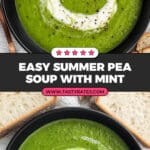 Summer Pea Soup Recipe