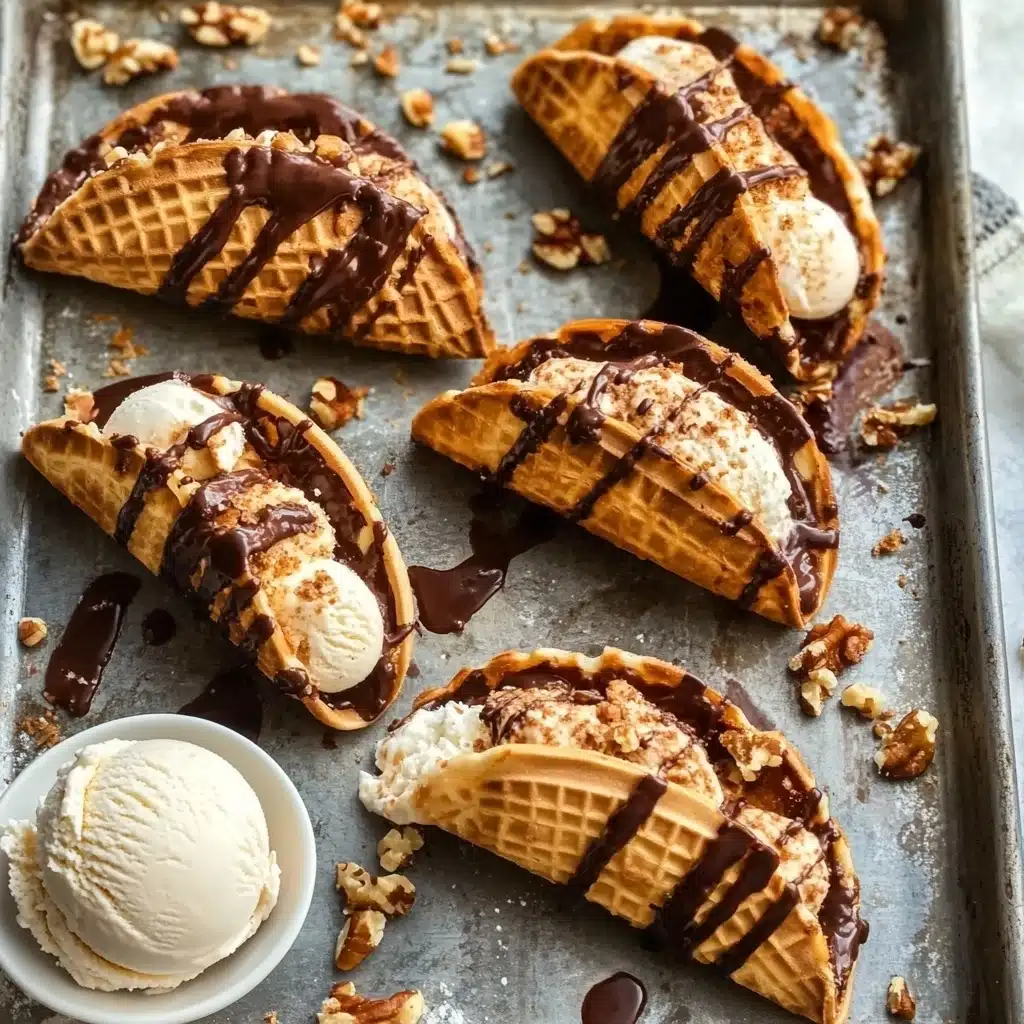 Homemade Choco Tacos Recipe - Recipe Image