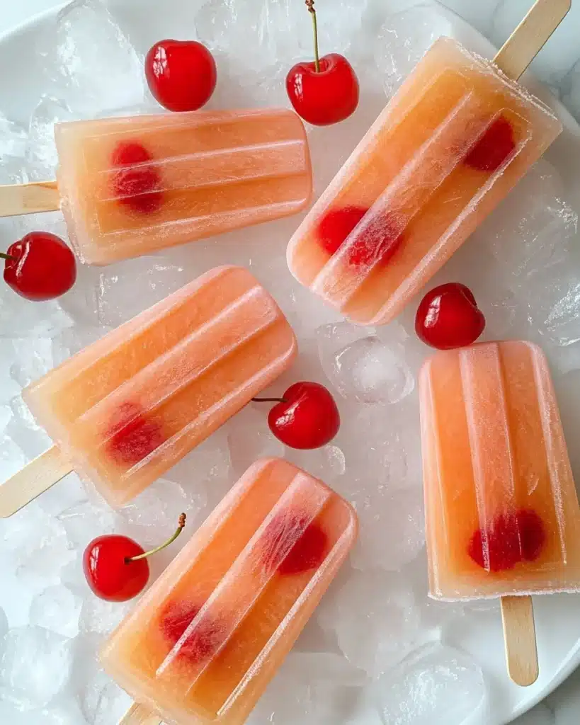 Kid's Favourite Shirley Temple Popsicles Recipe
