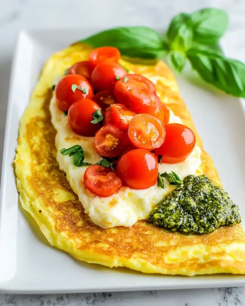 Caprese Omelette Recipe