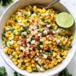 Grilled Corn Salad with Cotija Recipe